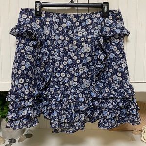 Eva Mendes Ruffle Mini Skirt - New York & Co. / 12